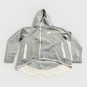 Nike Sportswear Tech Womens Fleece Full-Zip Cape Hoodie Size S 930757-063 $130